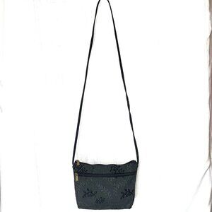 Danny K Beverly Hills Handmade USA Hand-Cut Tapestry Fabric Gray Black Versatile